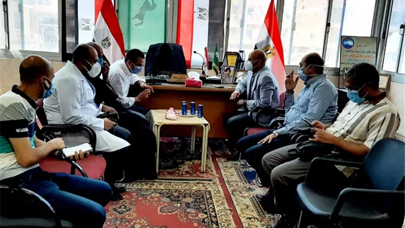وكيل وزارة الصحة يتفقد سير العمل وأعمال التطوير بمستشفي السعديين المركزي