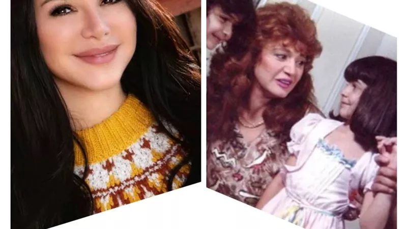 زوجة يوسف الشريف تسخر من فك لغز ابنة مديحة كامل فى