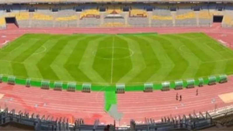 ستاد برج العرب جاهز لاستضافة لقاء الزمالك والمصرى