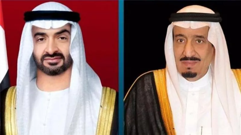 ولي عهد أبوظبي يطمئن على صحة الملك سلمان