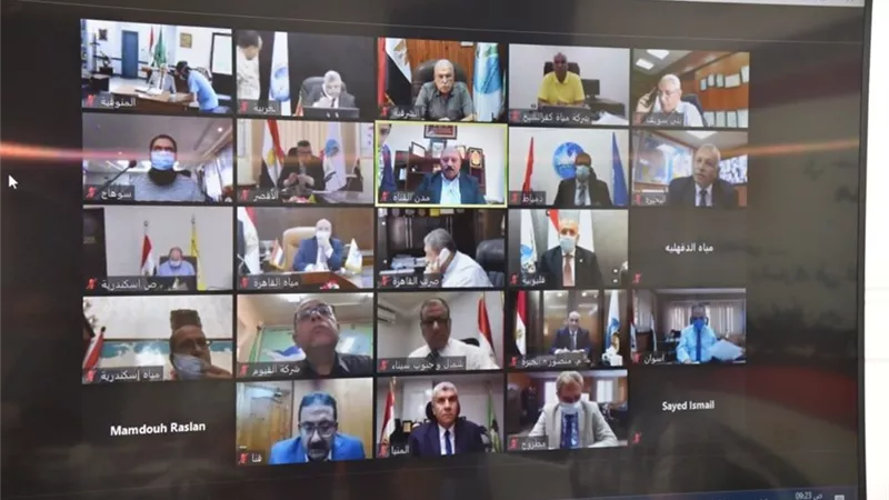 الاسكان: إزالة وصلات المياة الخلسة و تركيب العدادات مُسبقة الدفع