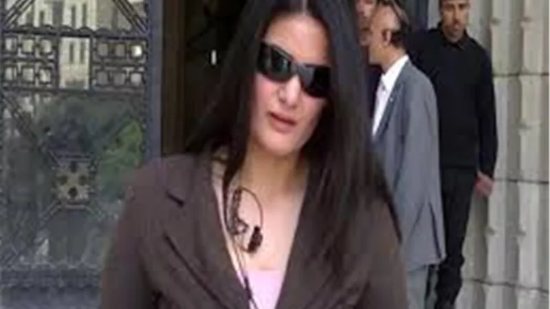 سما المصري امام المحكمة الاقتصادية بتهمة سب وقذف ريهام سعيد