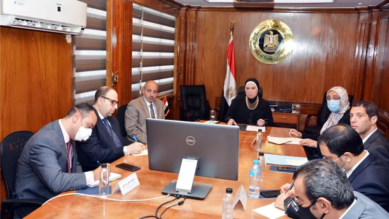 وزيرة التجارة تبحث مع التصديرى لمواد البناء والصناعات المعدنية سبل الارتقاء بصادرات القطاع