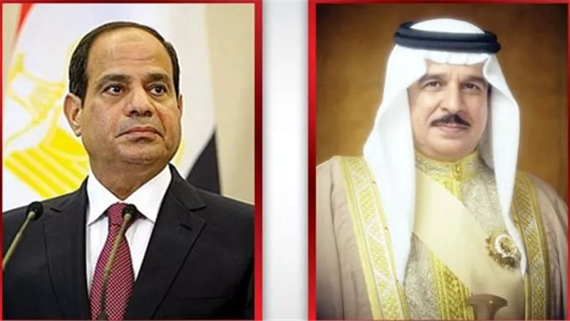 ملك البحرين يهنئ الرئيس عبد السيسي بذكرى ثورة يوليو المجيدة