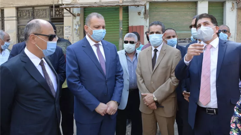 محافظ الغربية ورئيس صندوق تطوير العشوائيات يفتتحان قرعة تسكين قاطني منطقة الكندالية بطنطا