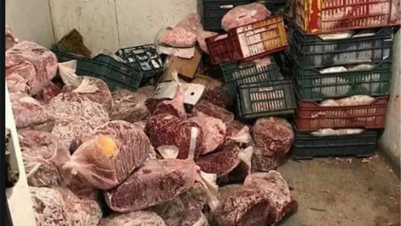 الزراعة: ضبط أكثر من 7 طن لحوم ودواجن واسماك غير صالحة للاستهلاك الآدمي