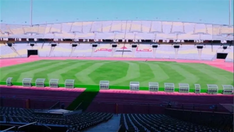 برج العرب يتزين لاستقبال مباريات الدورى العام..صور