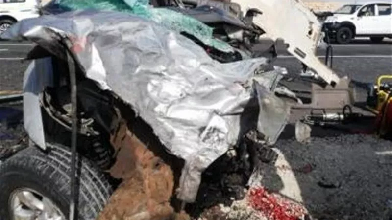مصرع 5 أشخاص في حادث سير مروع على الطريق الصحراوي بالاردن