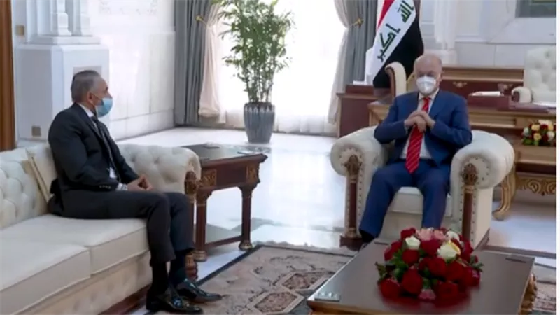 الرئيس العراقي يعلن موقف بلاده من أزمة سد النهضة