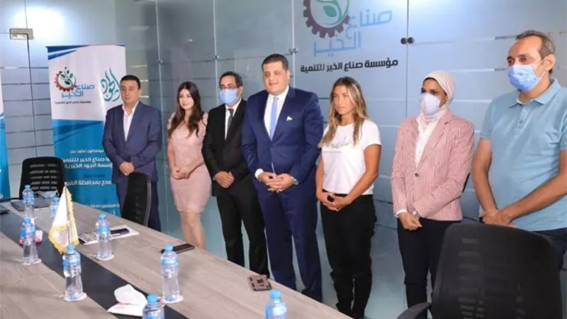 صناع الخير و الجود الخيرية يعيدان اعمار قرية السدح بالفيوم