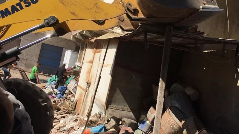 محافظ كفر الشيخ : تنفيذ 34 قرار إزالة بمركز ومدينة مطوبس