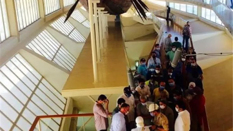 مفتاح : الانتهاء من 96% من إنشاءات المتحف المصري الكبير