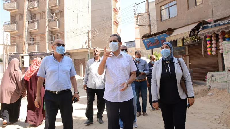 محافظ الغربية : الانتهاء من معظم اعمال تطوير مسار العائلة المقدسة بسمنود