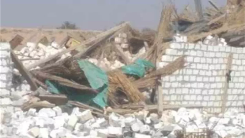 زالة ٥٨ حالة تعدى على الأرض الزراعية وبناء مخالف بأبو حماد وبلبيس ومشتول السوق والزقازيق