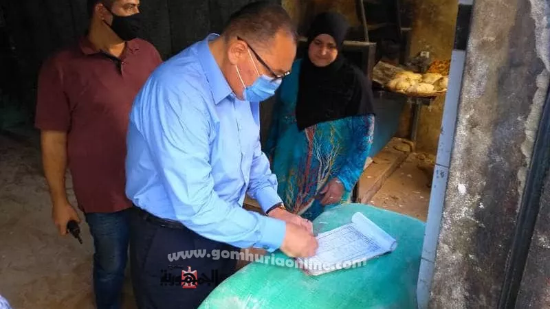 محافظ الشرقية يفاجيء مخابز قرية قرموط صهبره بديرب نجم