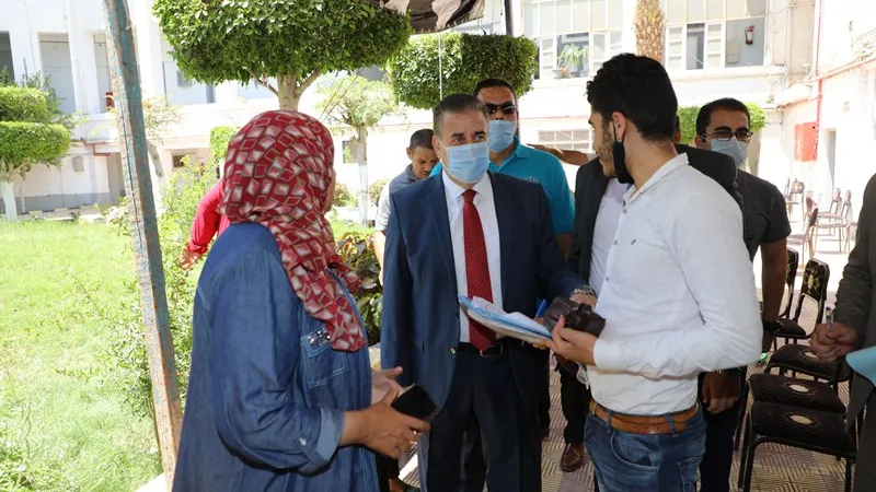محافظ المنوفية يفاجئ لجان التصالح في مخالفات البناء بشبين الكوم