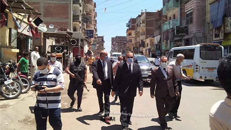 إغلاق ٣٠ مقهى ومحلا بكفر الشيخ