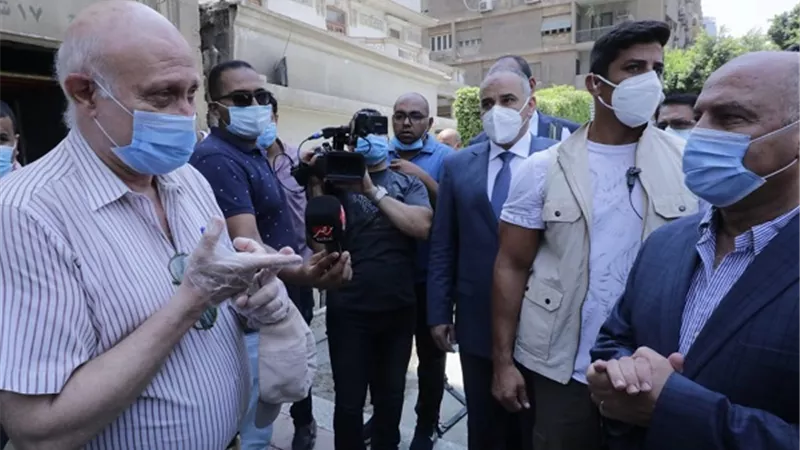 وزير النقل يتفقد محطة صفاء حجازي بالزمالك بالمرحلة الثالثة من الخط الثالث لمترو الانفاق