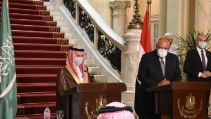 اهم ٧ تصريحات لوزير الخارجية في المؤتمر المشترك مع نظيره السعودي
