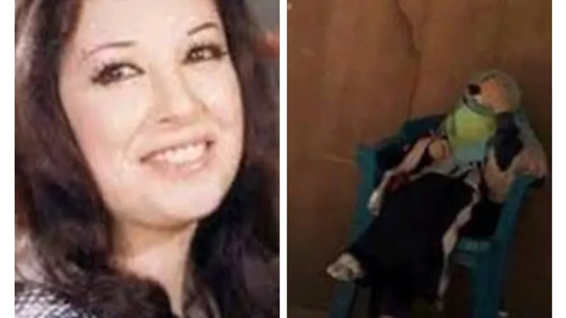 سر ظهور الفنانة نجاة الصغيرة بالنقاب أمام عمارة الزمالك