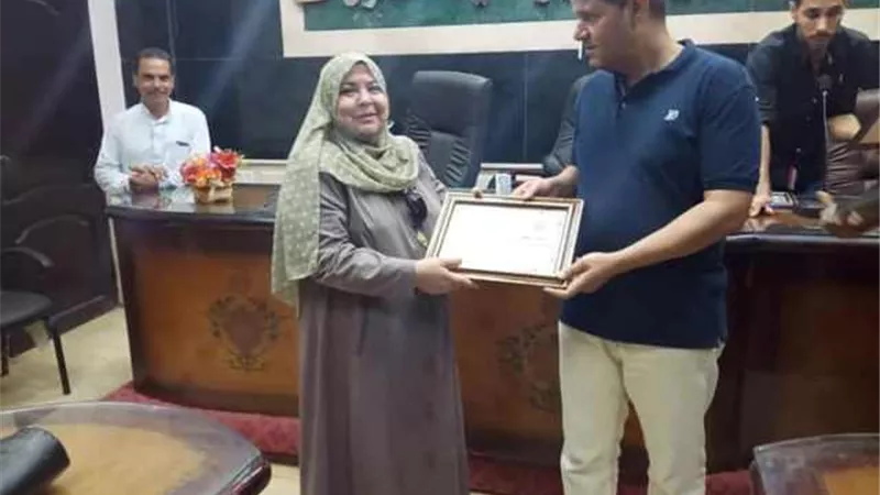 رئيس مدينة أشمون يكرم الأمهات المثاليات