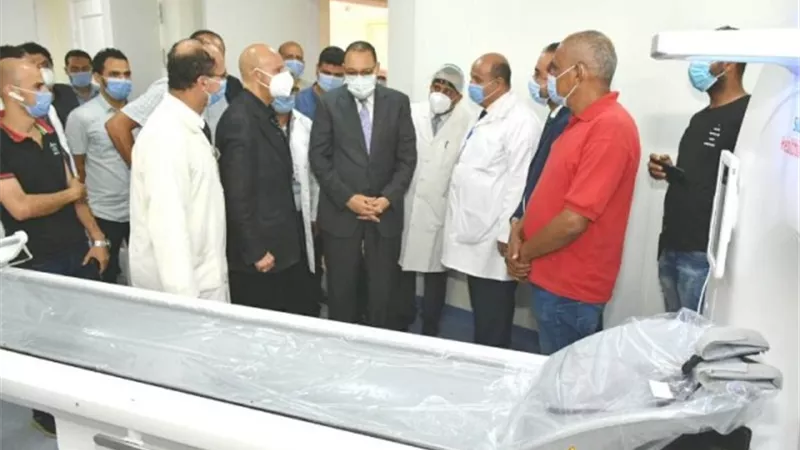 تشغيل اول جهاز للأشعة المقطعية بمستشفى بلبيس المركزى الشرقية