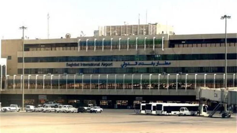 العراق تنفي استهداف مطار بغداد بصواريخ 