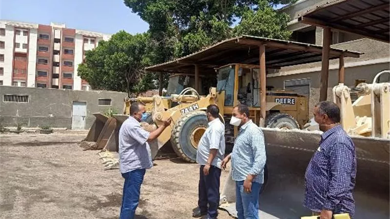 محافظ أسيوط: نتعامل بكل حسم مع أي تعدي على أراضي أملاك الدولة .صور