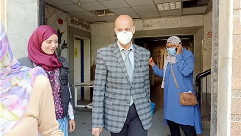 مسعود يتفقد الخدمات الطبية بمستشفي منيا القمح
