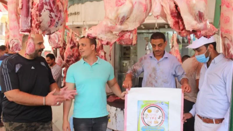 شركة الصرف الصحى بالقاهرة.. حملة توعية عن مخاطر القاء مخلفات ذبح الاضاحى