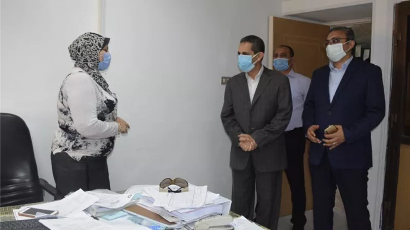 محافظ الغربية يقدم التهنئة للعاملين بديوان عام المحافظة بمناسبة حلول عيد الاضحى