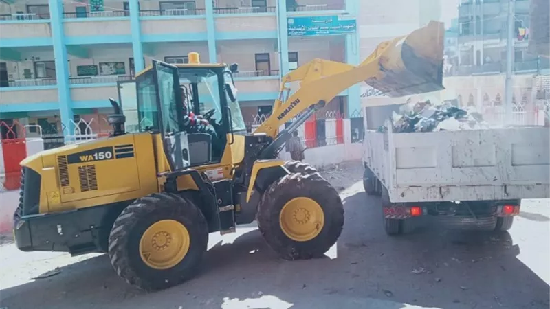 رفع 2190 طن مخلفات وتكثيف حملات النظافة بالمراكز والمدن بكفرالشيخ