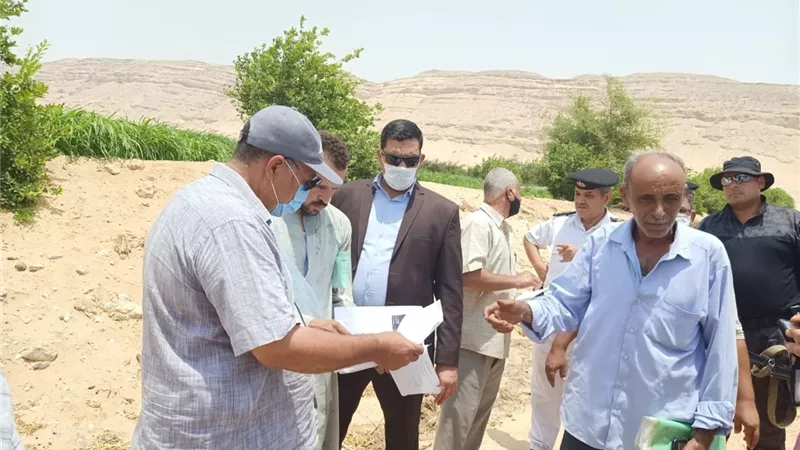 محافظ أسيوط : تنفيذ 18 حالة ازالة لتعديات على اراضى املاك الدولة بمركز ساحل سليم