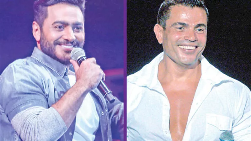 مفاجأة.. عمرو دياب متهم بالنحت من تامر حسنى.. تعرف على التفاصيل