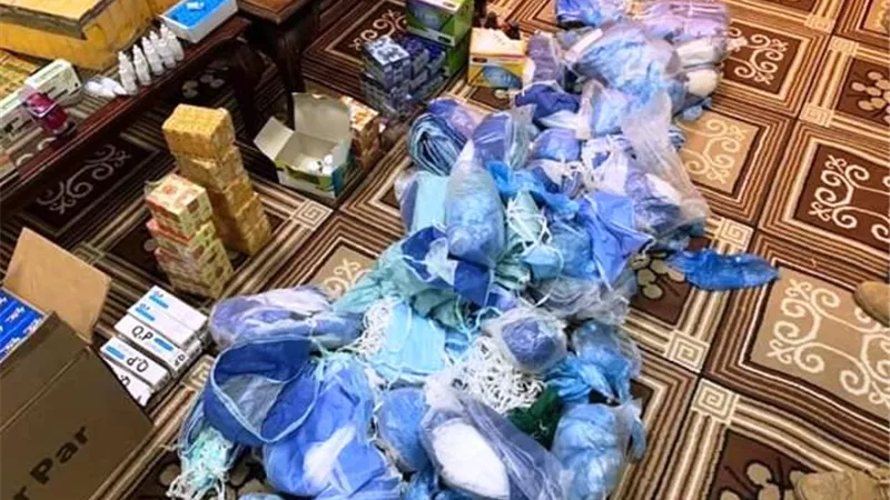 ضبط 610 ألف عبوة دوائية منتهية الصلاحية بالشرقية
