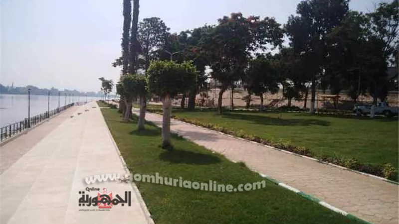 حدائق القناطر الخيرية وكورنيش النيل بلا زوار فى أول أيام عيد الأضحى.. صور