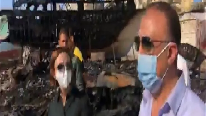 المعمل الجنائى يكشف حقيقة حريق ورش المراكب واليخوت ببحرى صور