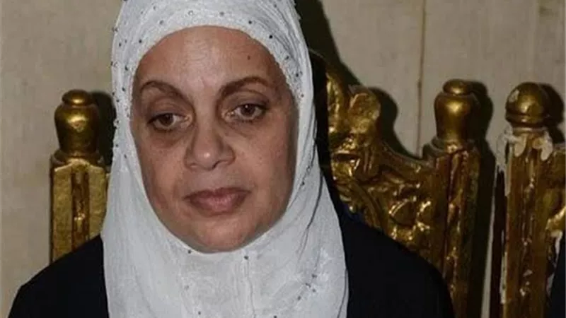 عفاف رشاد أم لـ ضحية 