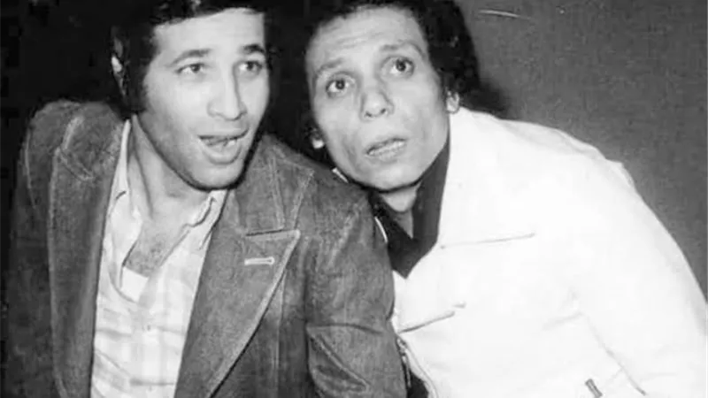 تصرف غريب من سعيد صالح مع عادل إمام