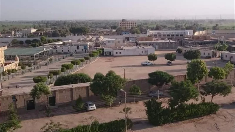 دير مارجرجس بالرزيقات غرب الأقصر يعلن فتح أبوابه لإستقبال الزوار وسط إجراءات إحترازية
