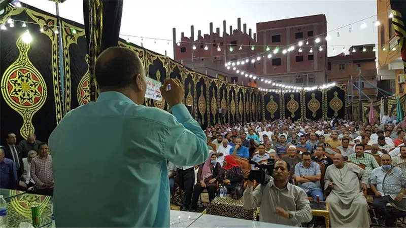 مؤتمر حاشد بالحامول لدعم مرشحى مستقبل وطن بكفر الشيخ