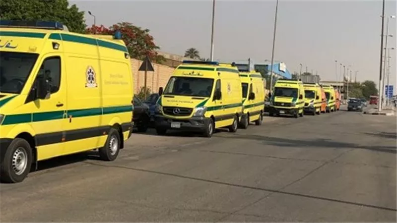 مصرع شخص وإصابة ٣ فى تصادم ببنى سويف