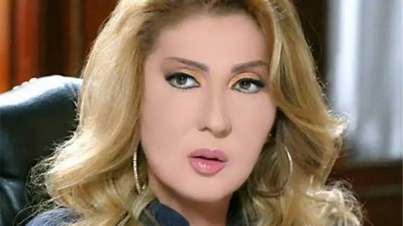 بصورة بالعلم .. نادية الجندى تساند الشعب اللبنانى