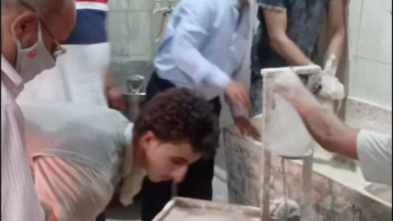 حملة مشتركة مفاجئة لرئاسة مدينة الزقازيق والتموين على مخابز غزالة