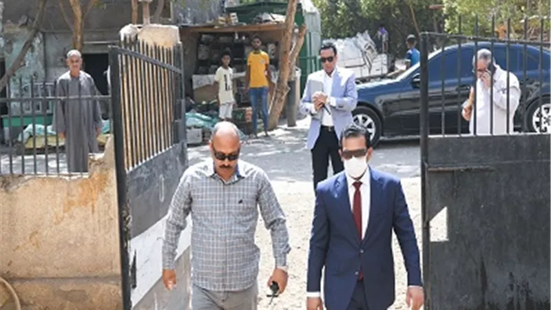 نائب محافظ قنا يتفقد الوحدة الصحية بجراجوس