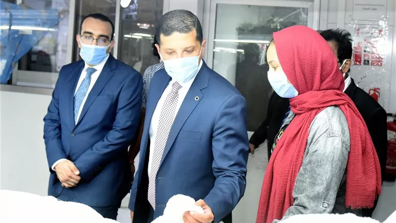 رئيس هيئة الاستثمار يتفقد التوسعات الجديدة بالمنطقة الحرة في الإسماعيلية