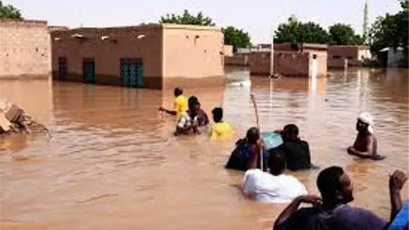بسبب هطول الأمطار.. 50 ألف شخص تضرروا بفيضانات السودان