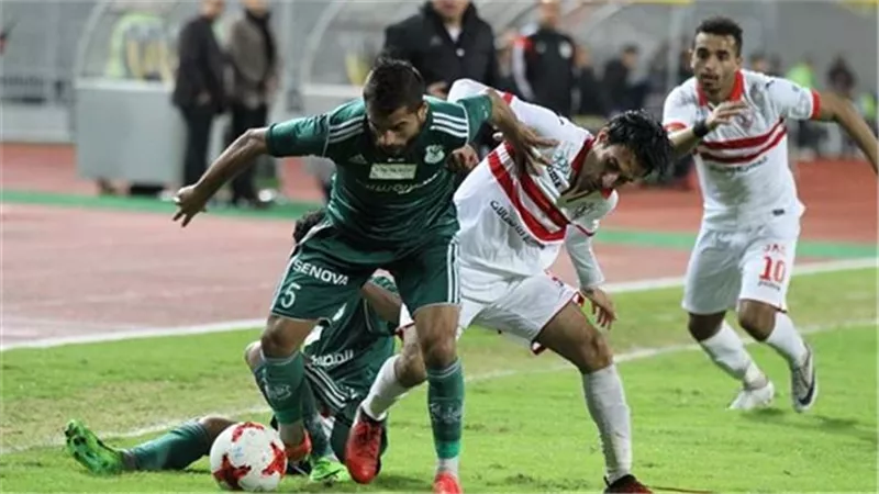 الزمالك يلتقى المصرى فى الدورى الليلة