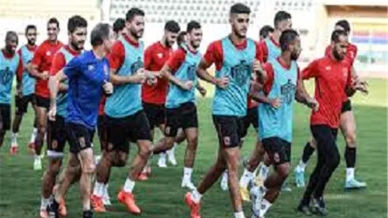 الاهلى يستأنف تدريباته الليلة استعدادا للقاء انبى فى الدورى