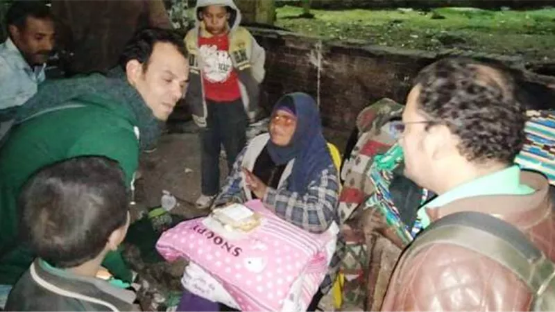 تضامن الجيزة تنقذ 16 شخص بلا مأوى